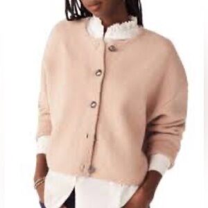 Ba&Sh Tanks Cardigan in Beige